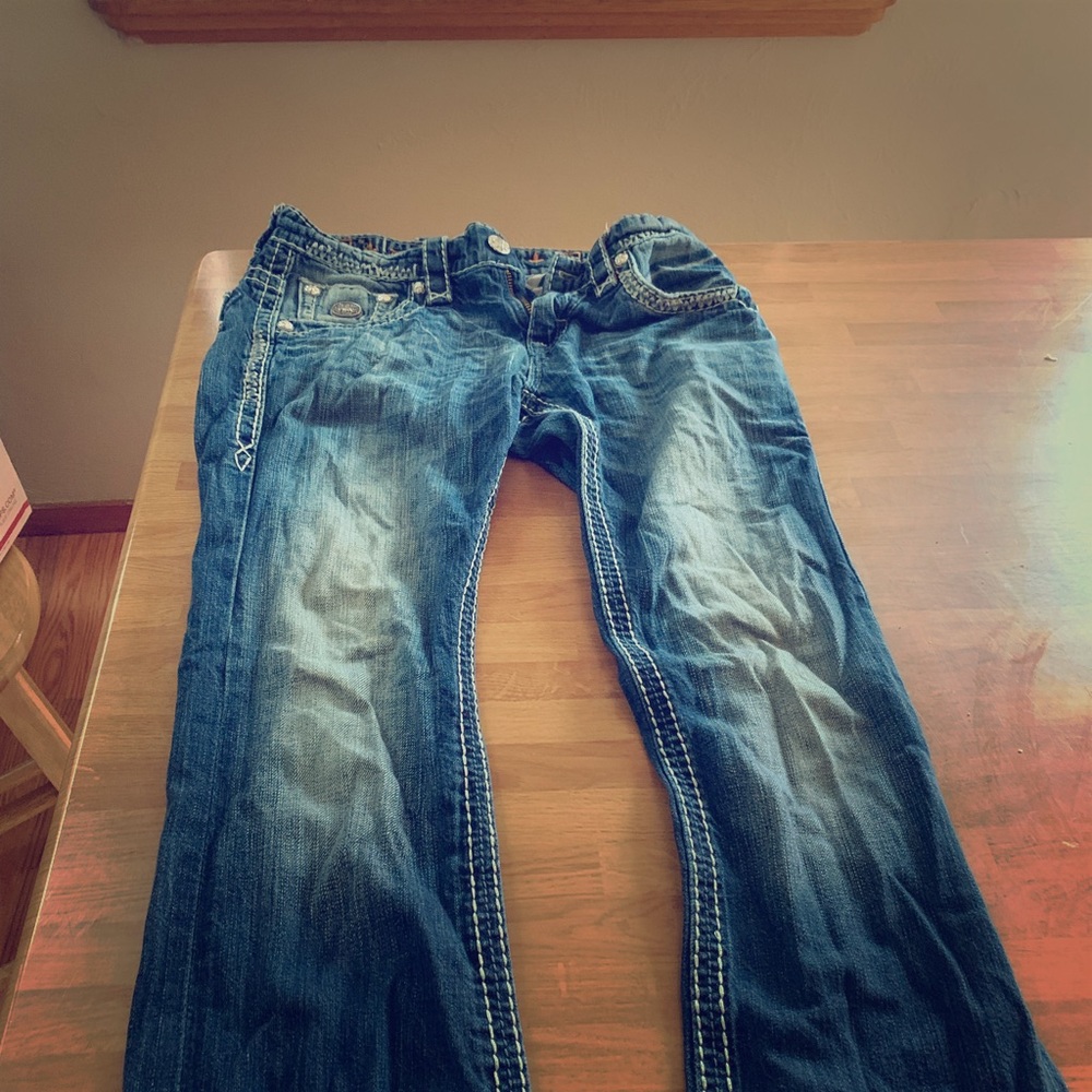 Rock revival straight jean